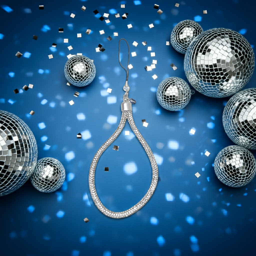 Bling Rhinestone Phone Strap