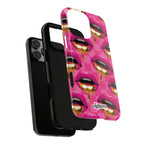 Pink Ms Pouty Tough Phone Case