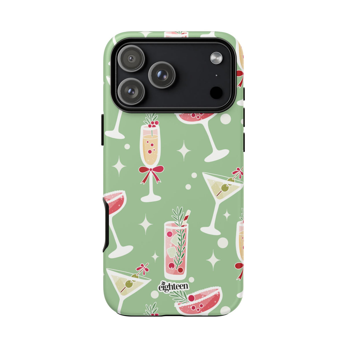 Mistletoe Martini Phone Case