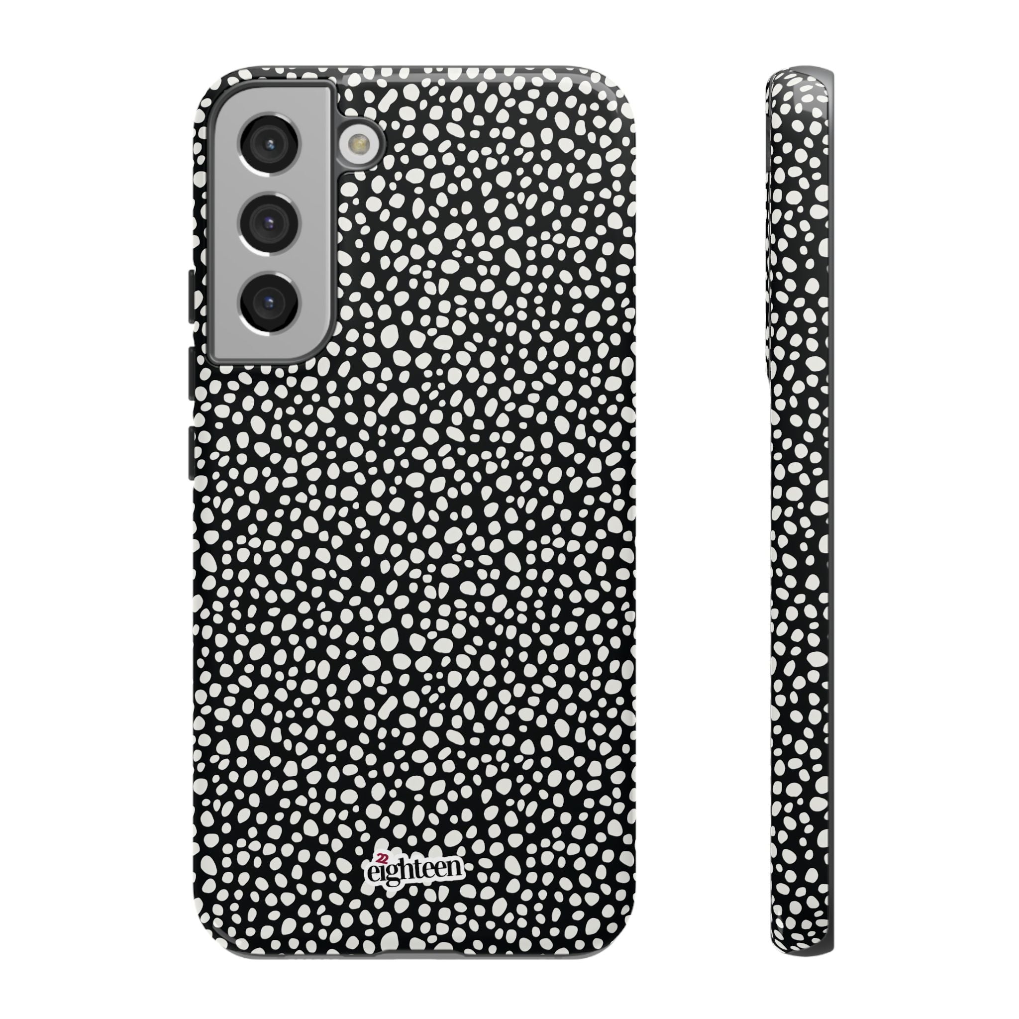 White Noise Tough Phone Case