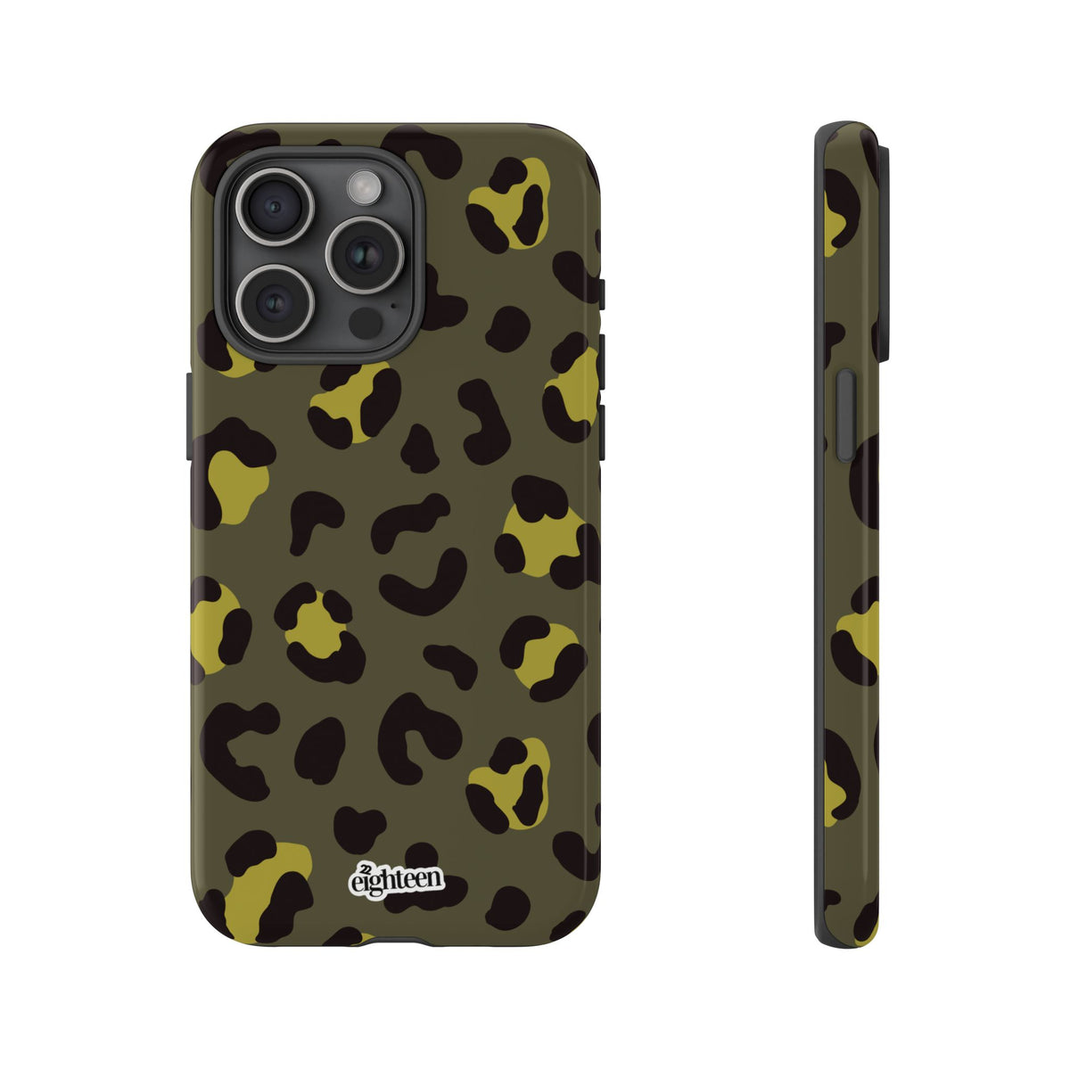 Wild Cat: Olive Twist Phone Case