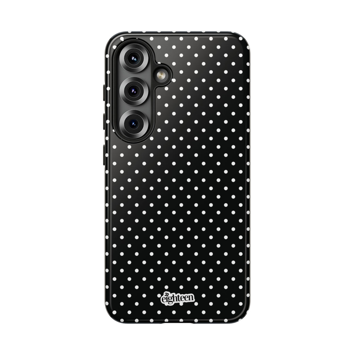 Black Dotty Phone Case