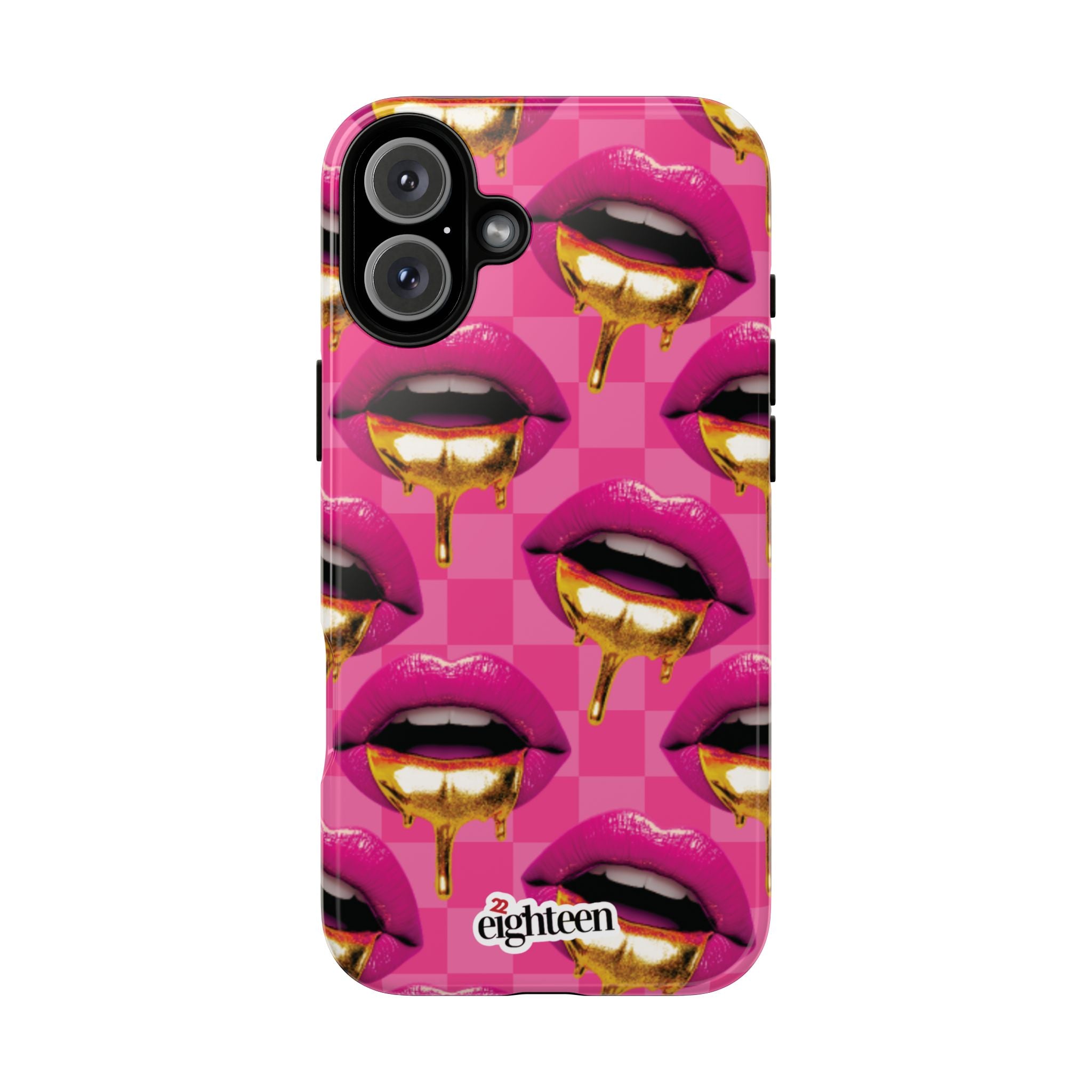 Pink Ms Pouty Tough Phone Case