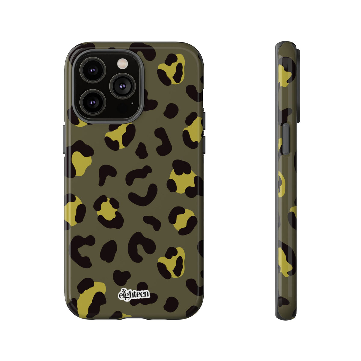 Wild Cat: Olive Twist Phone Case