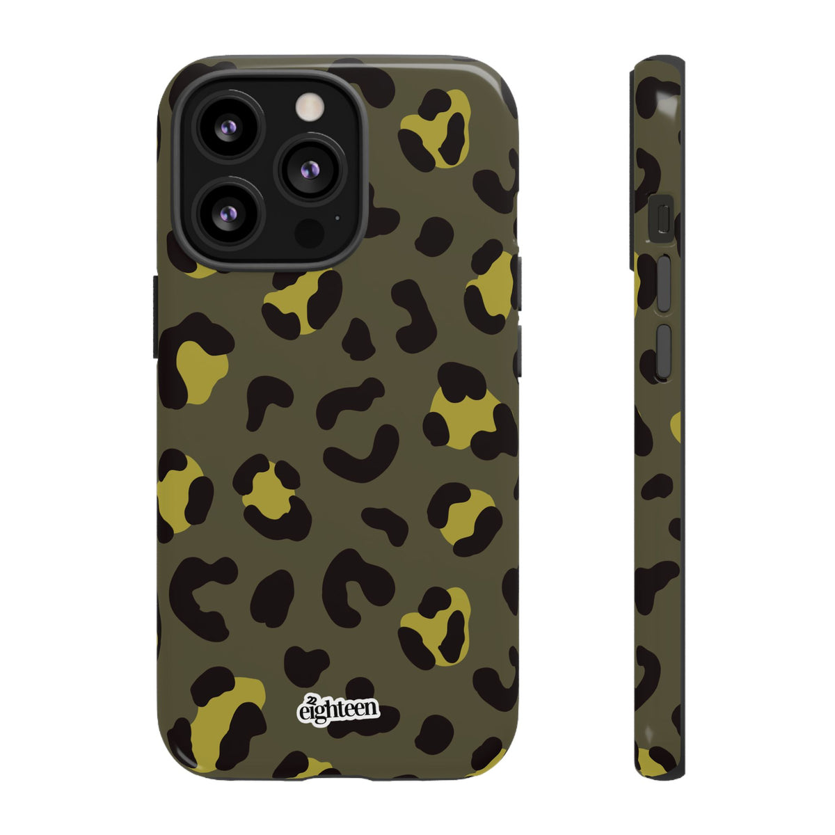 Wild Cat: Olive Twist Phone Case