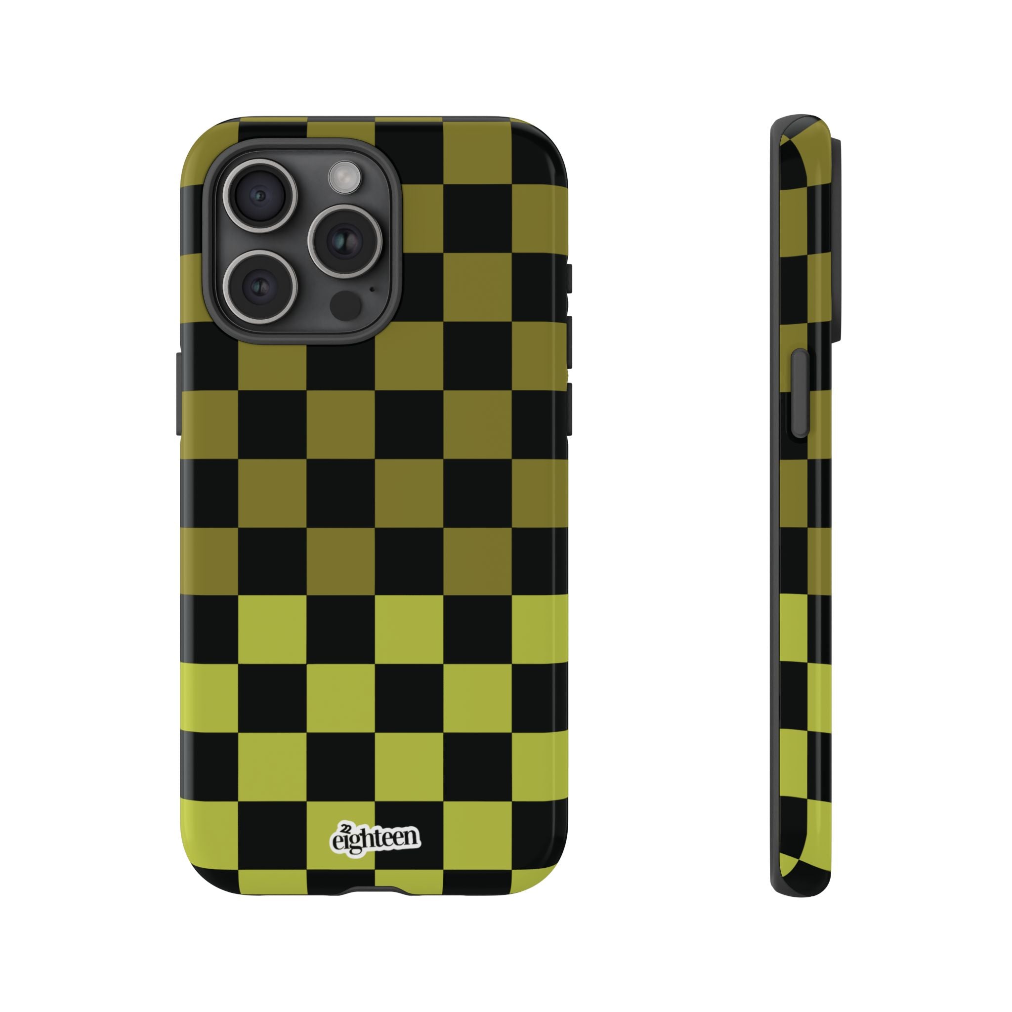 Split the Check Tough Phone Case
