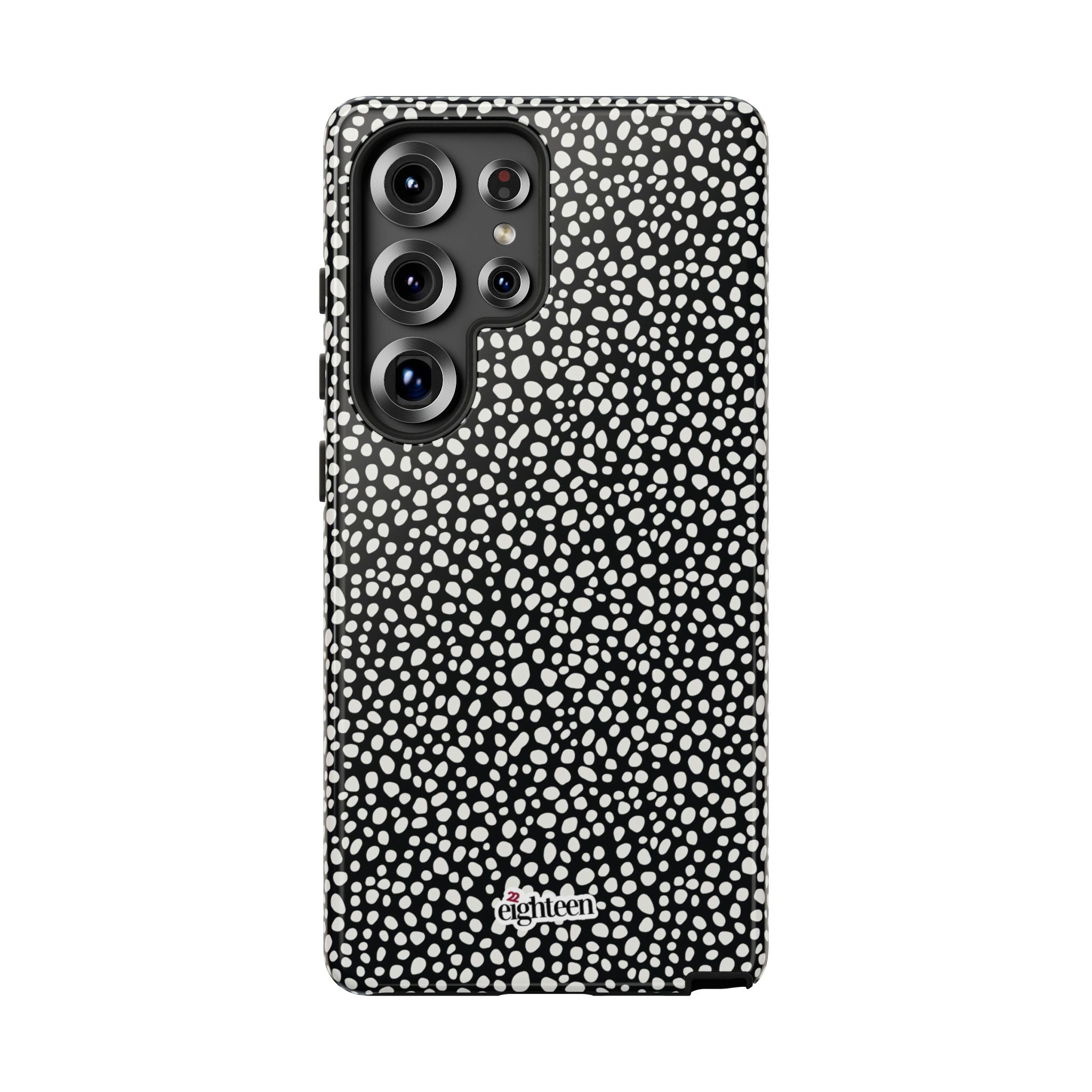 White Noise Tough Phone Case