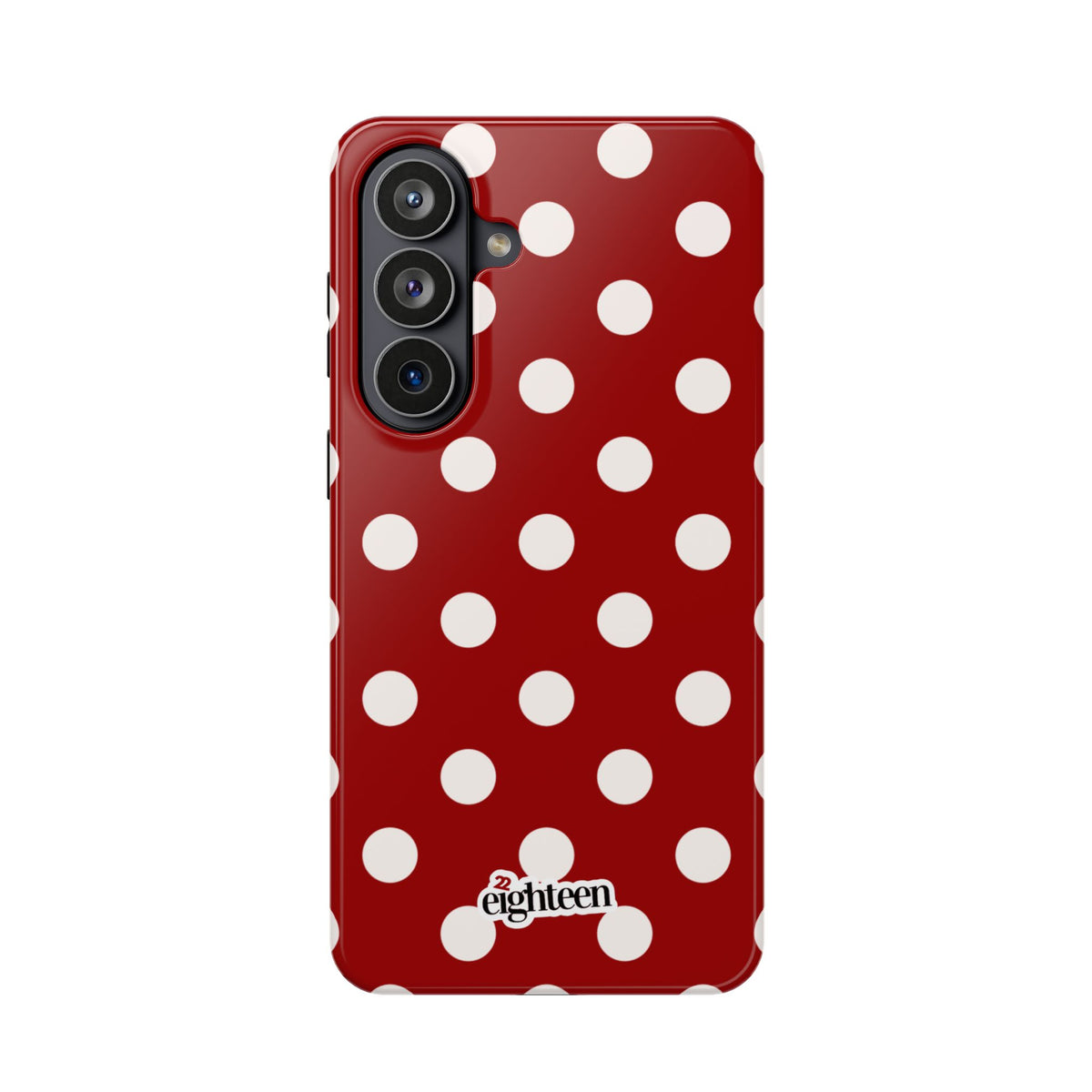 Crimson & Cream Dot Theory MagSafe Phone Case
