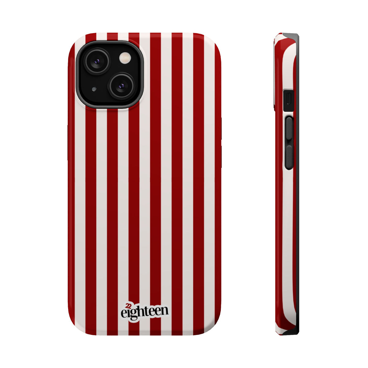 Crimson & Cream Baseline MagSafe Phone Case