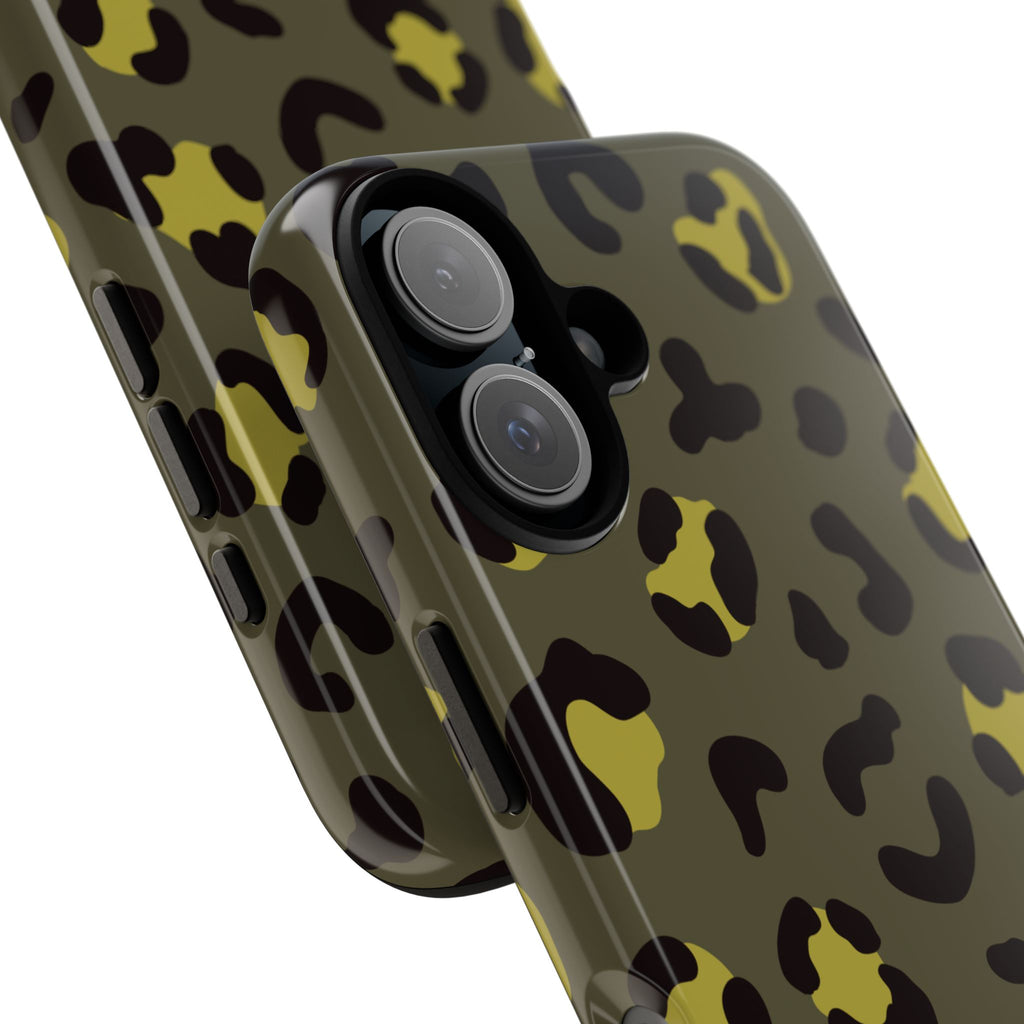 Wild Cat: Olive Twist Phone Case
