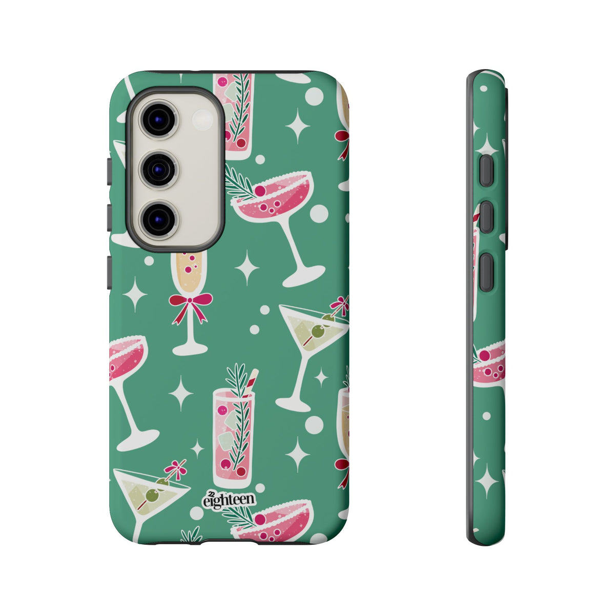 Mistletoe Martini Phone Case