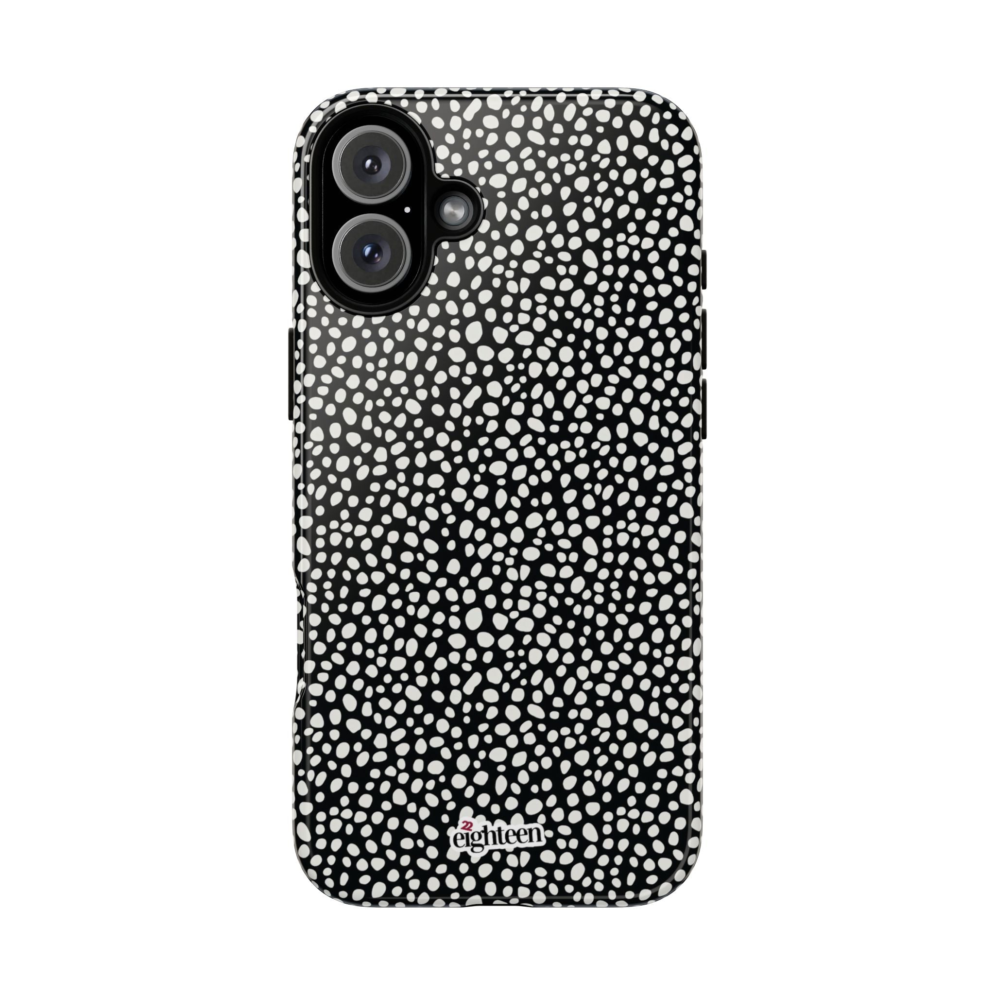 White Noise Tough Phone Case
