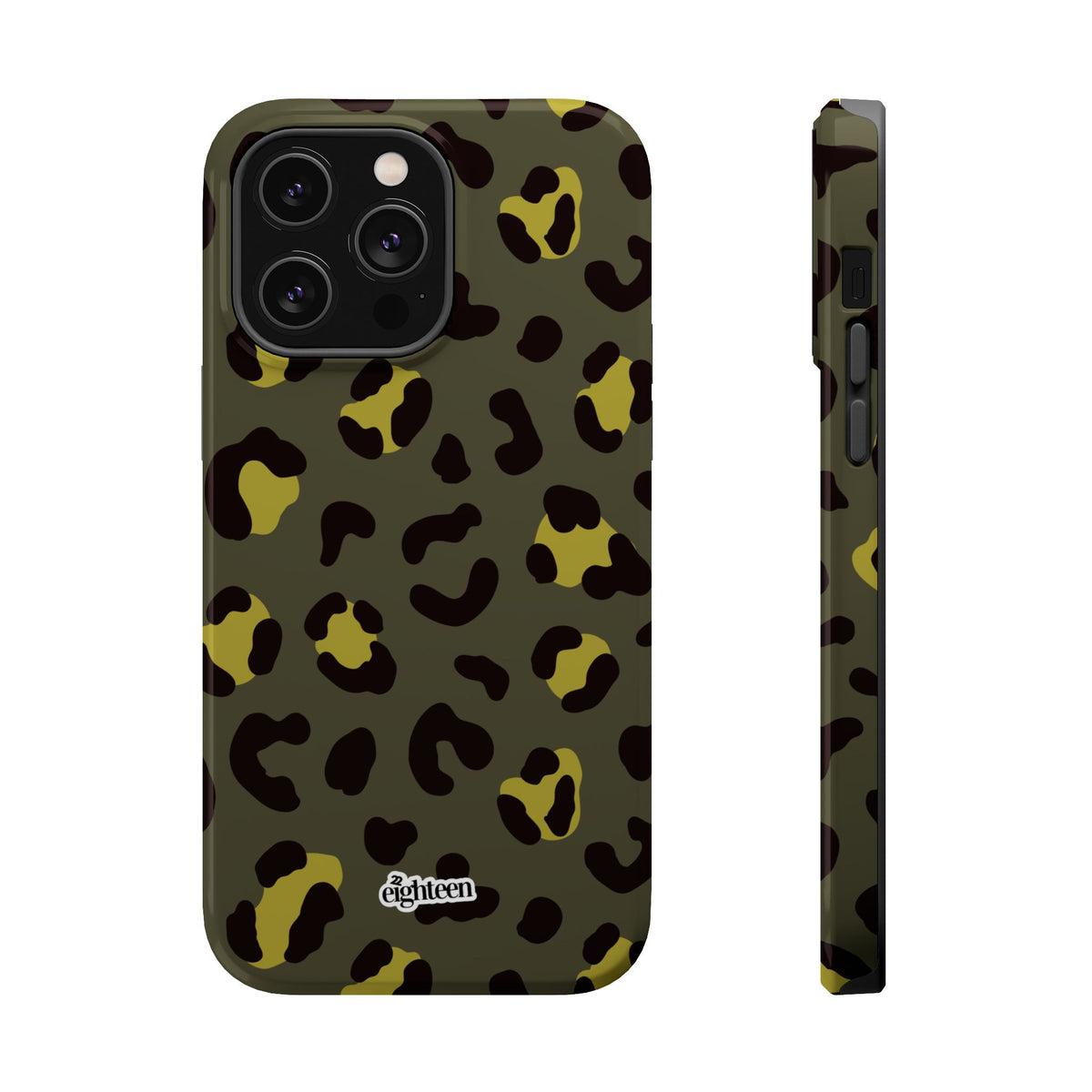 Wild Cat: Olive Twist MagSafe Phone Case