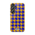 Royal Blue & Gold Staccato Phone Case