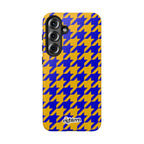 Royal Blue & Gold Staccato Phone Case