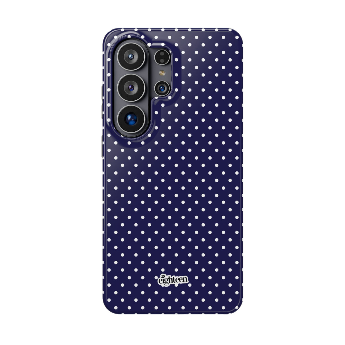 Deep Blue Dotty MagSafe Phone Case
