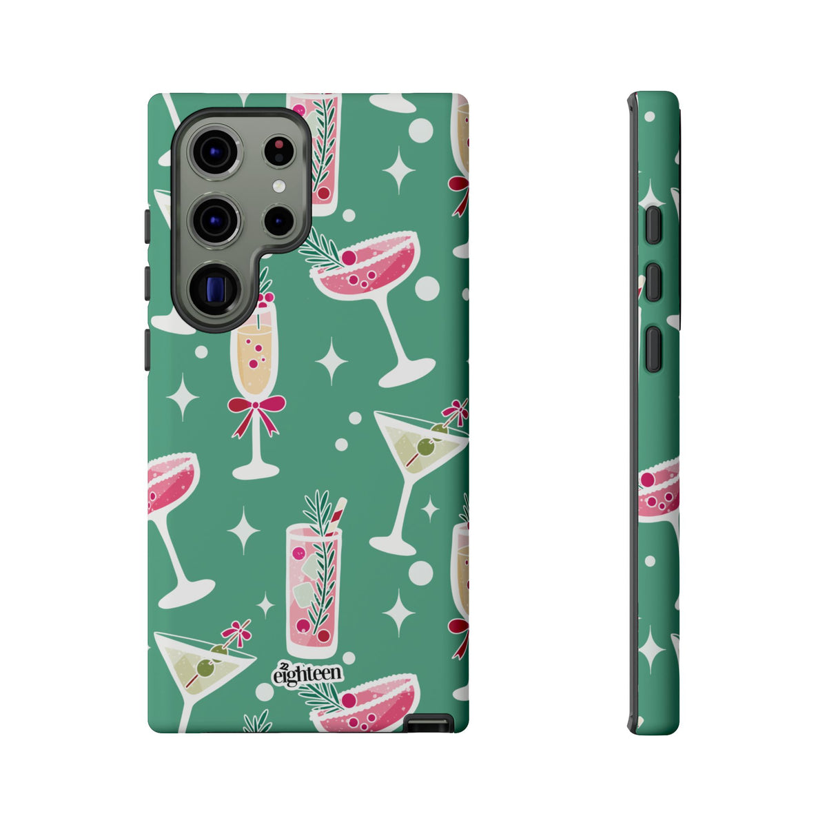 Mistletoe Martini Phone Case