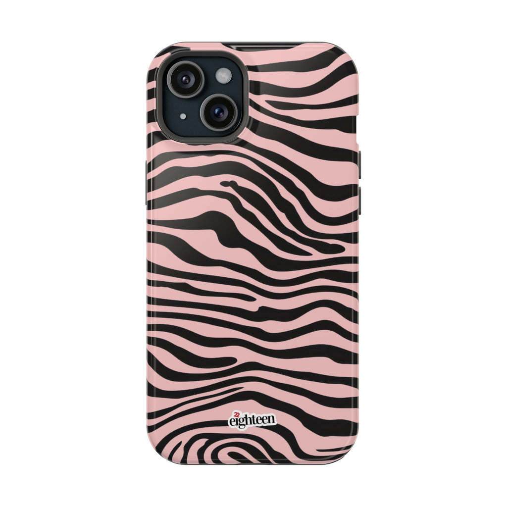 Pink Saharan Stripe MagSafe Tough Case