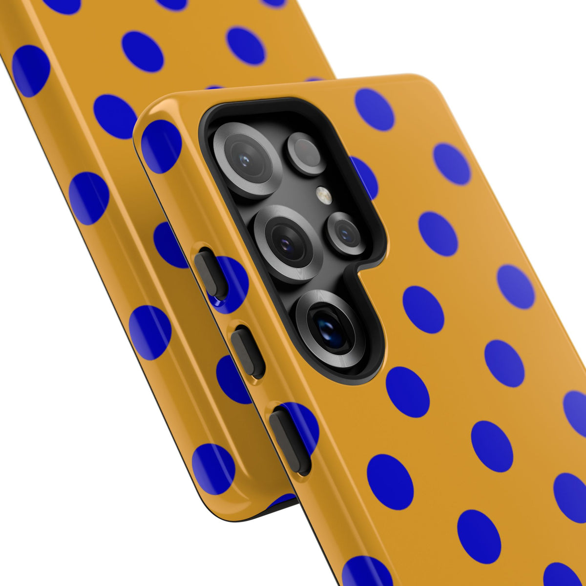 Royal Blue & Gold Dot Theory Phone Case