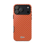 Harvest Orange Dotty Phone Case