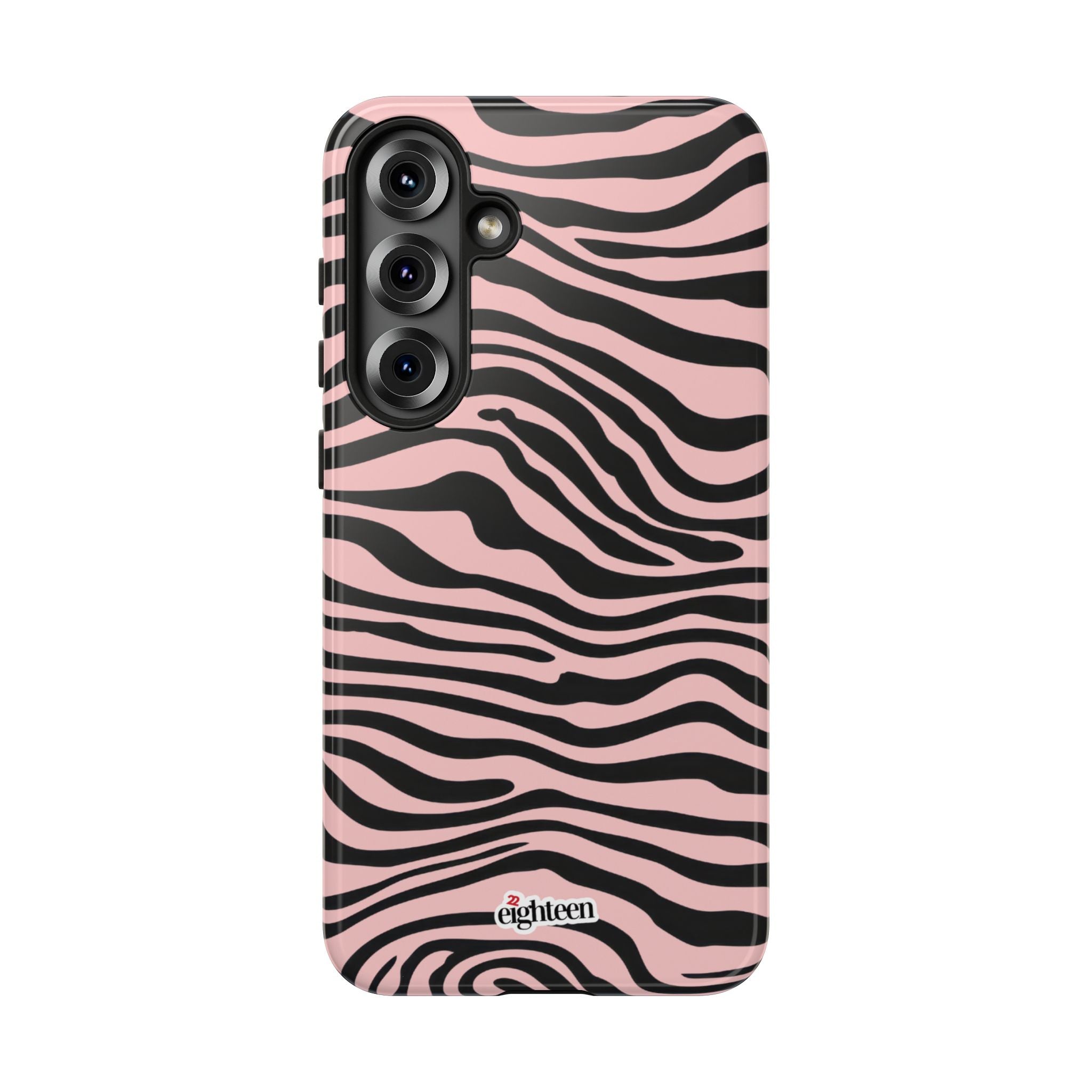 Pink Saharan Stripe Tough Phone Case