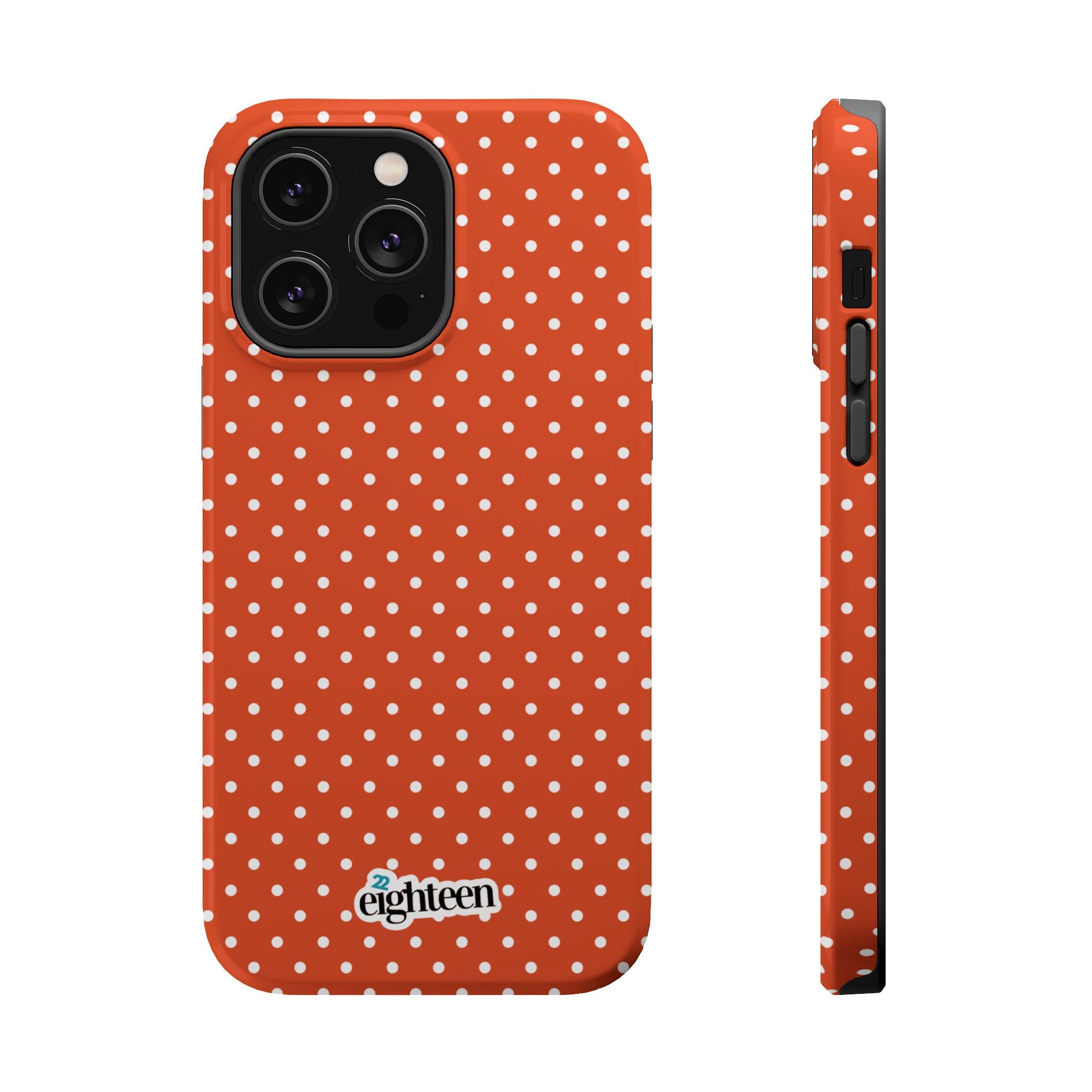 Harvest Orange Dotty MagSafe Tough Case