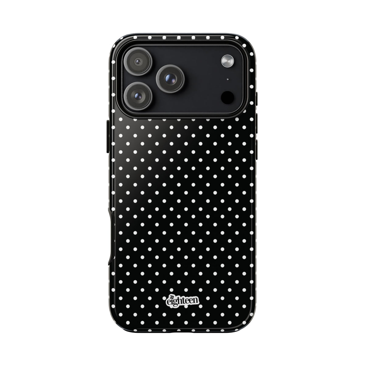 Black Dotty Phone Case