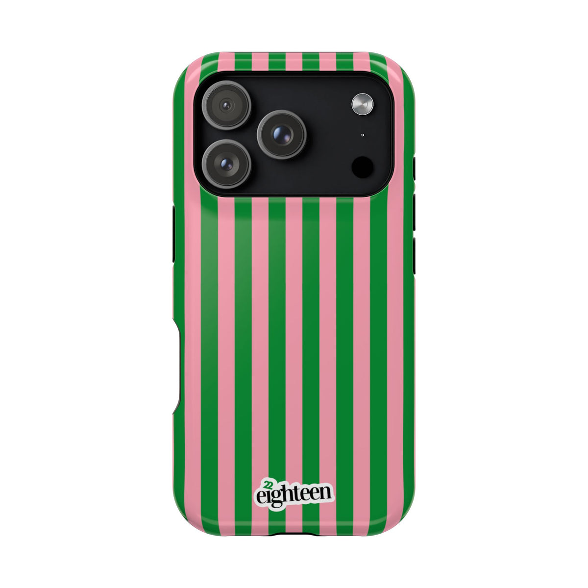 Pink Salmon & Apple Green Baseline MagSafe Phone Case