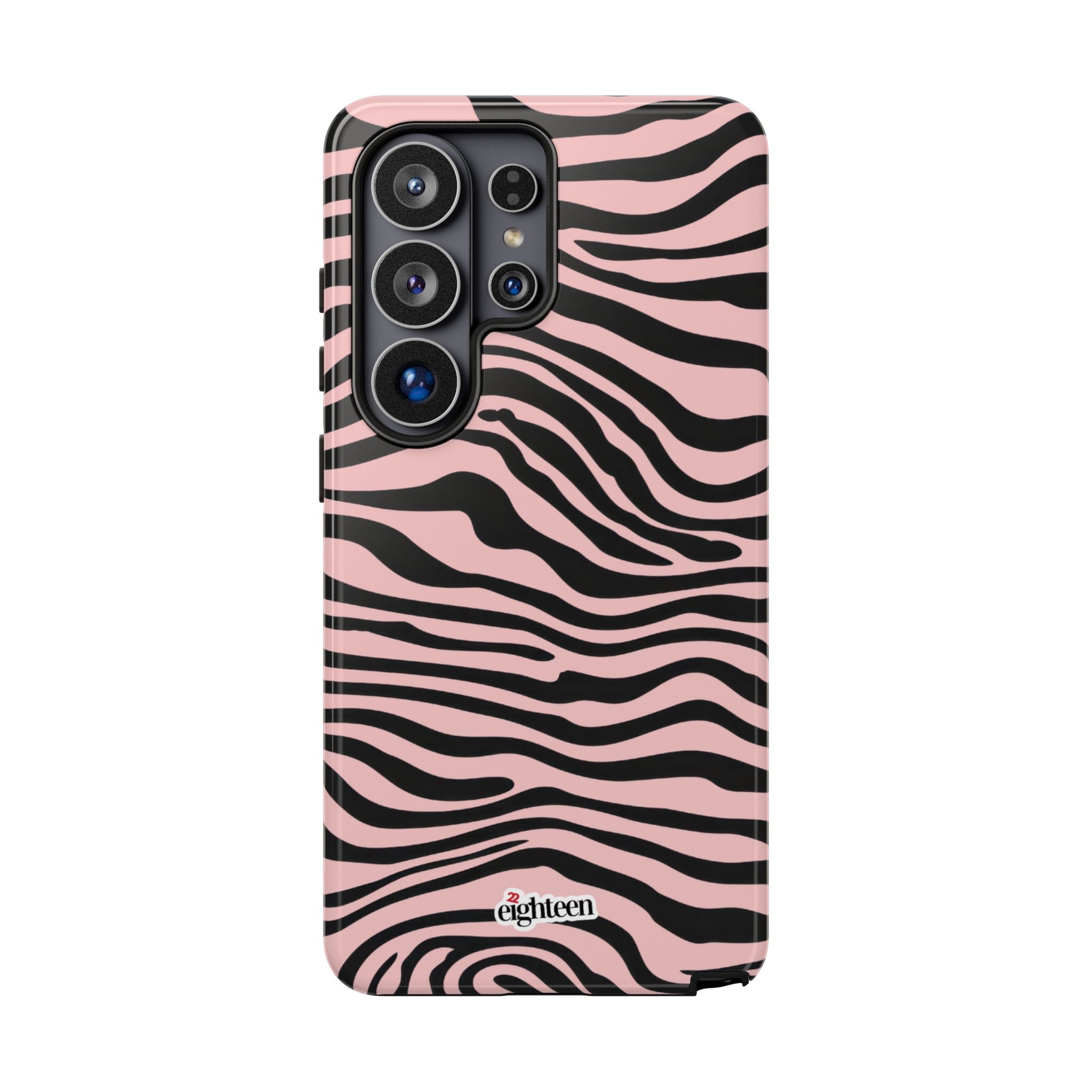 Pink Saharan Stripe Tough Phone Case
