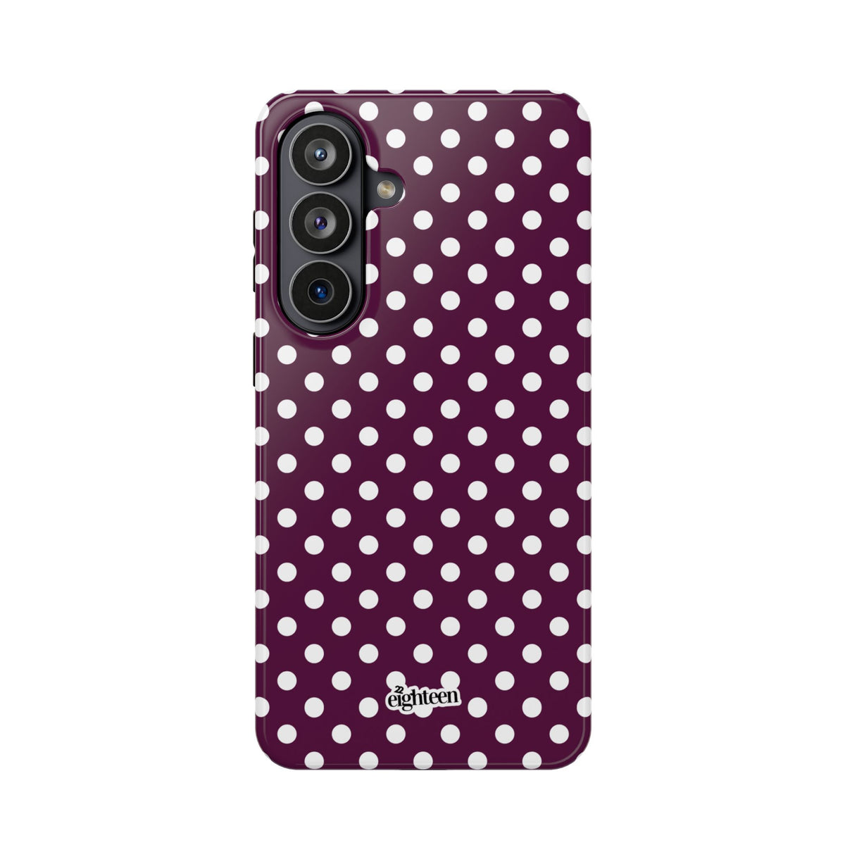 Maroon & White Dot Theory MagSafe Tough Case