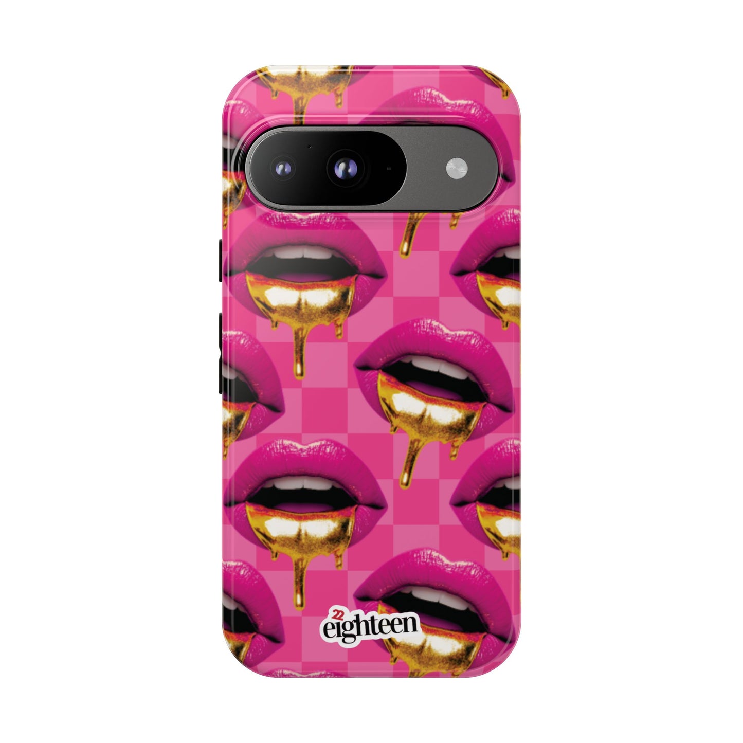 Pink Ms Pouty Tough Phone Case
