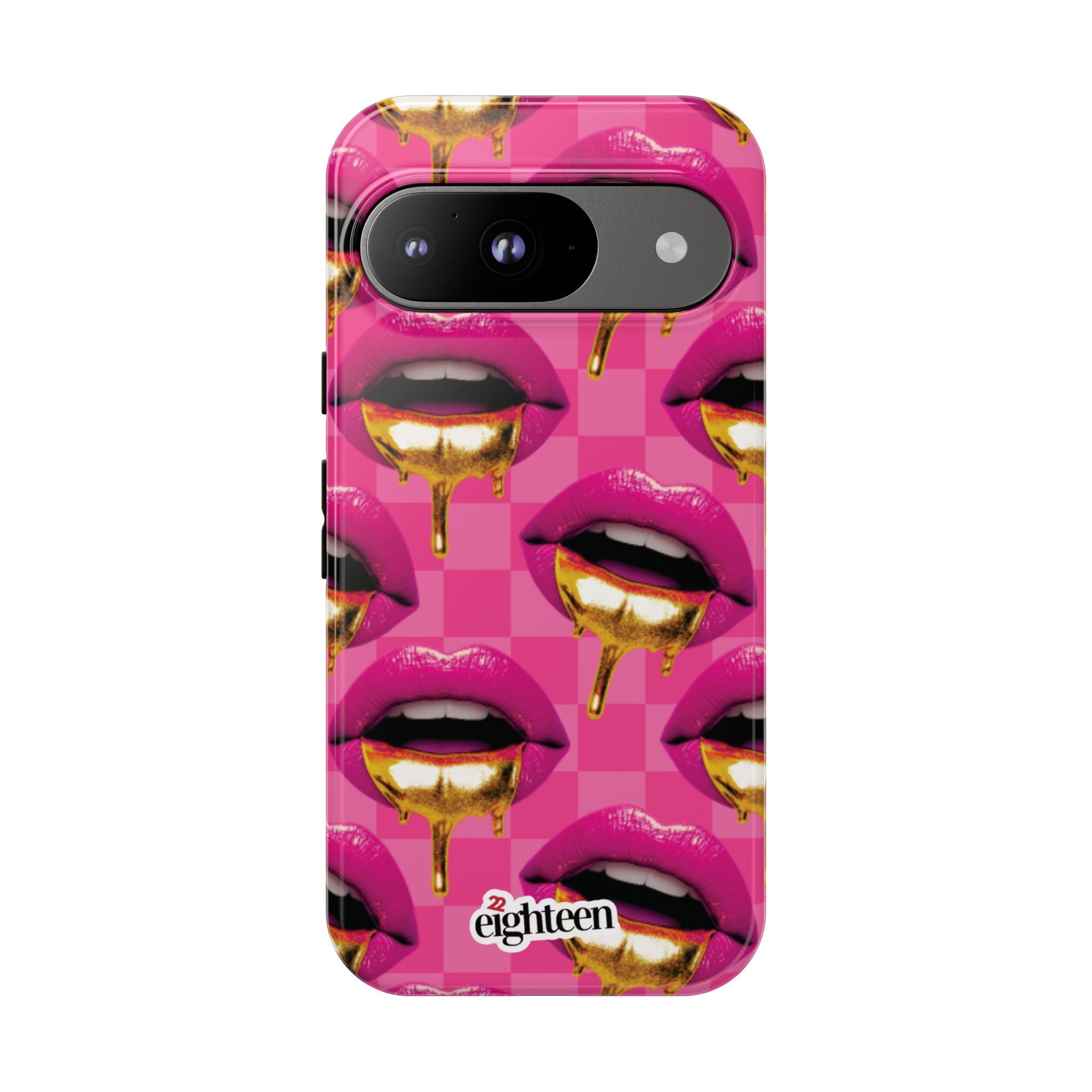Pink Ms Pouty Tough Phone Case