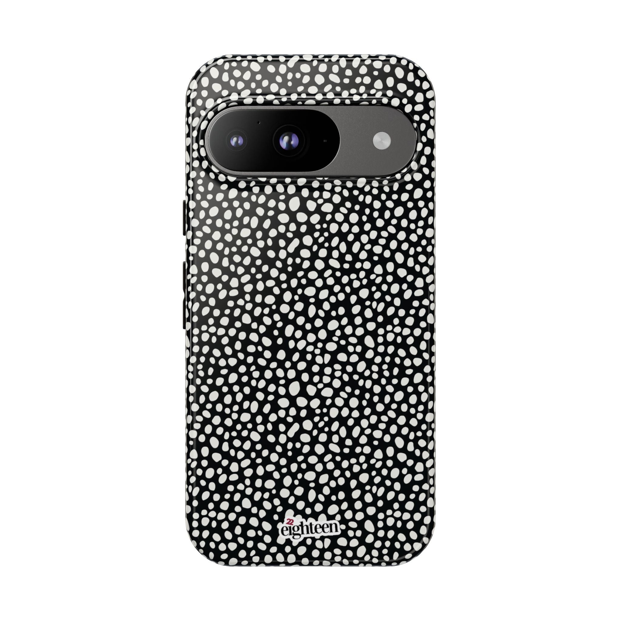 White Noise Tough Phone Case
