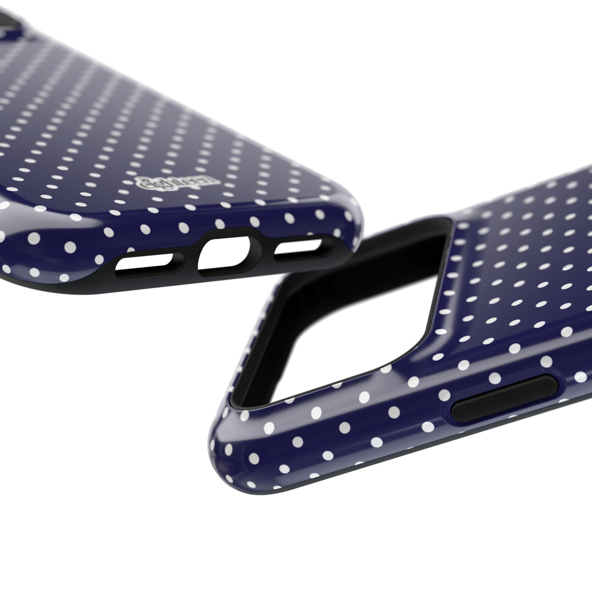 Deep Blue Dotty MagSafe Phone Case