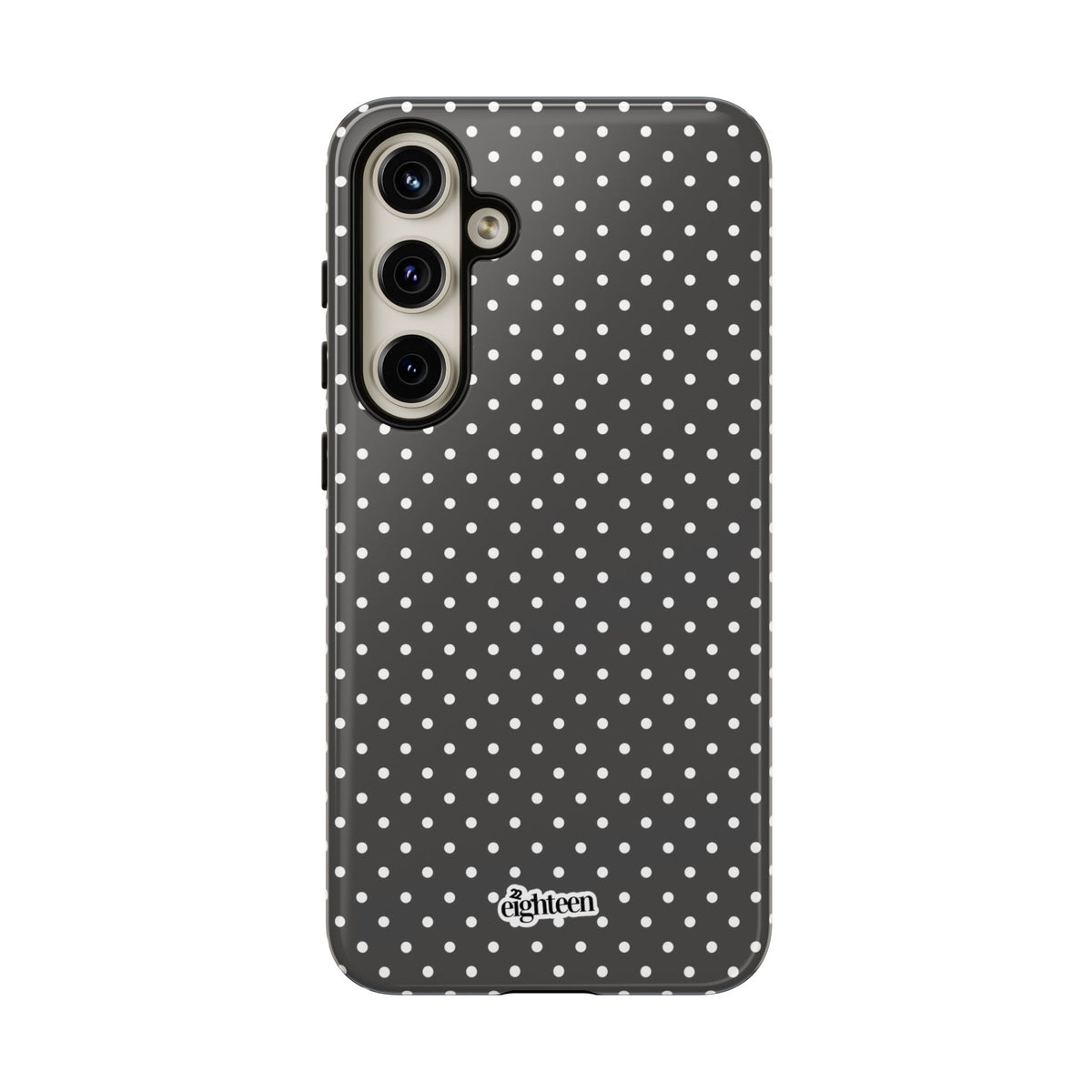 Charcoal Dotty Phone Case