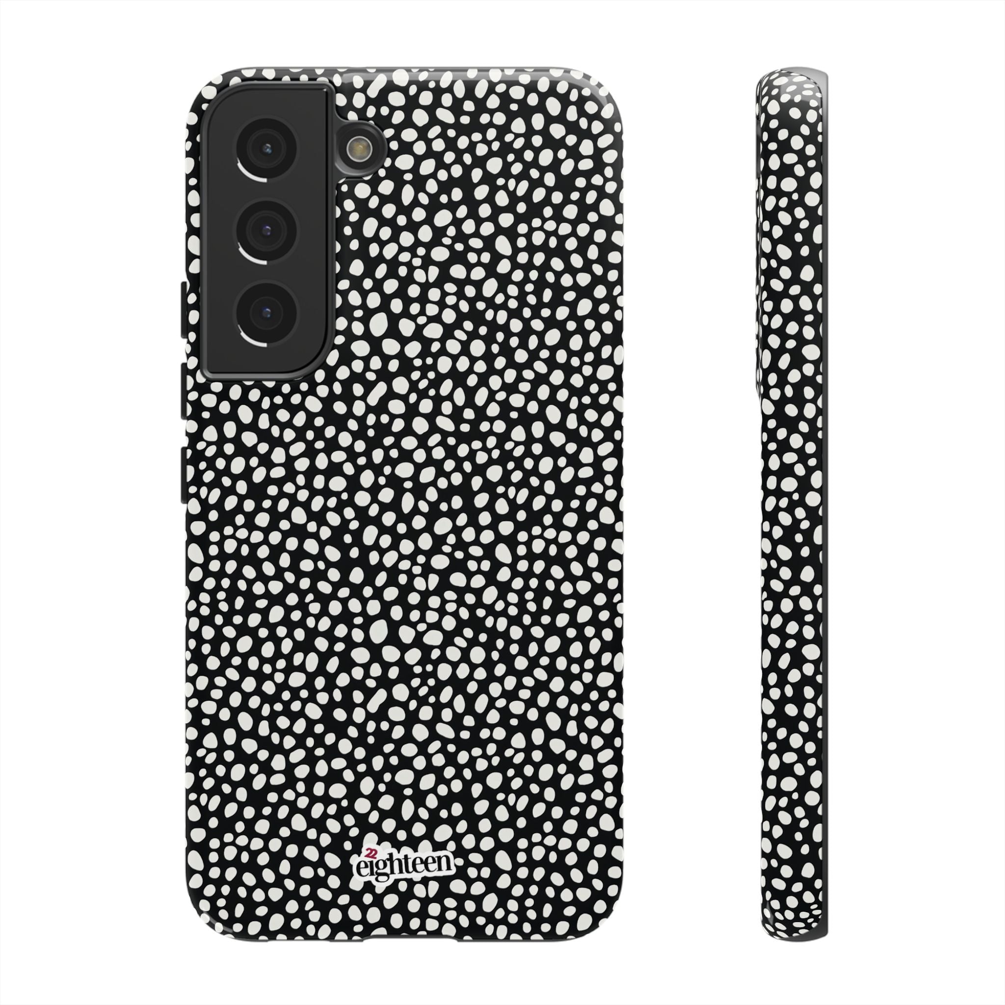 White Noise Tough Phone Case