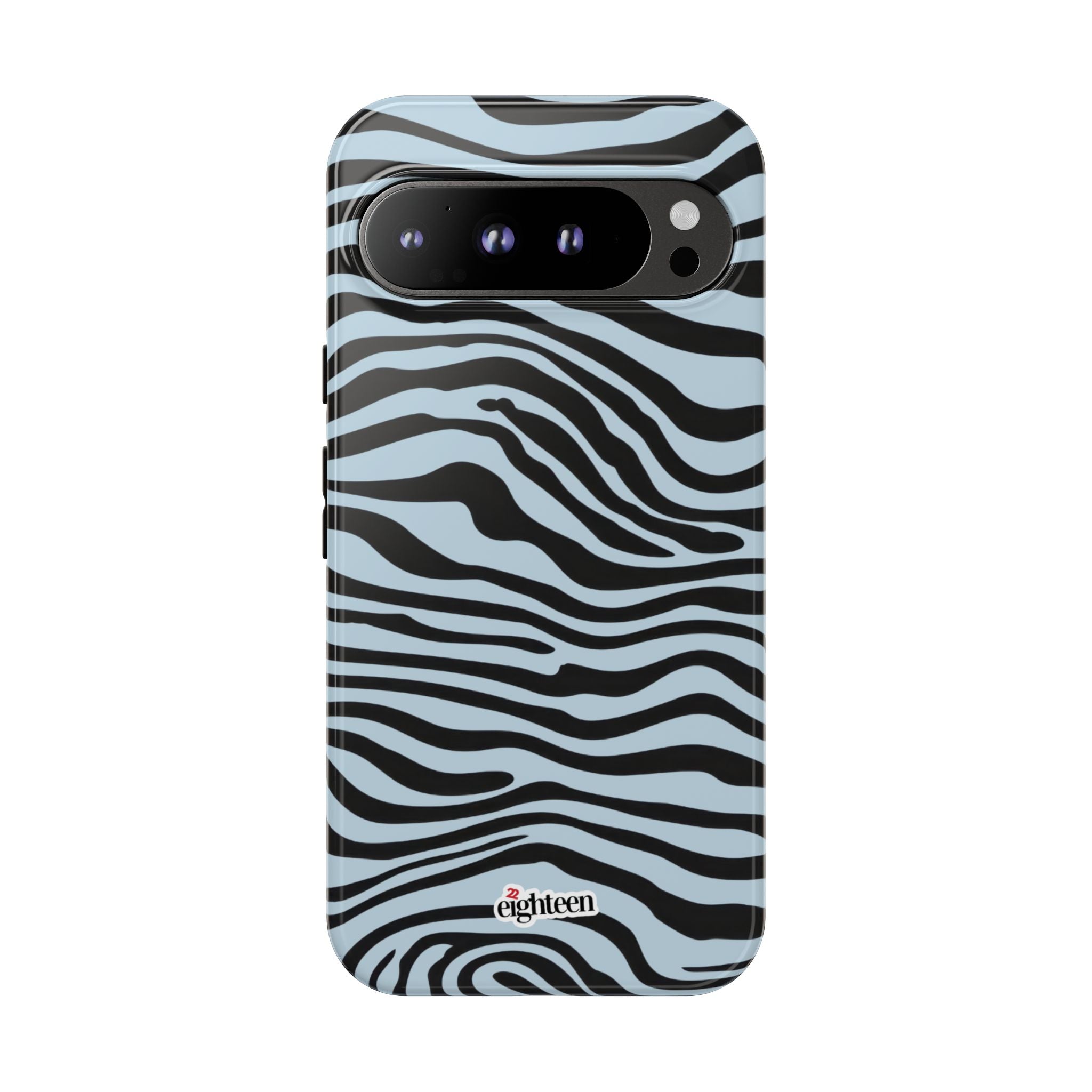 Blue Saharan Stripe Tough Phone Case