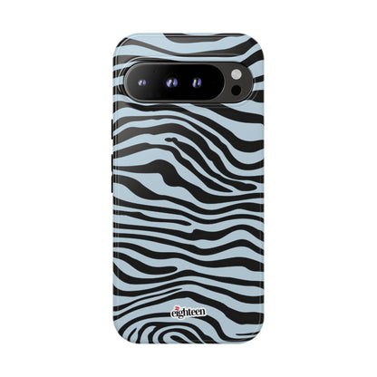 Blue Saharan Stripe Tough Phone Case