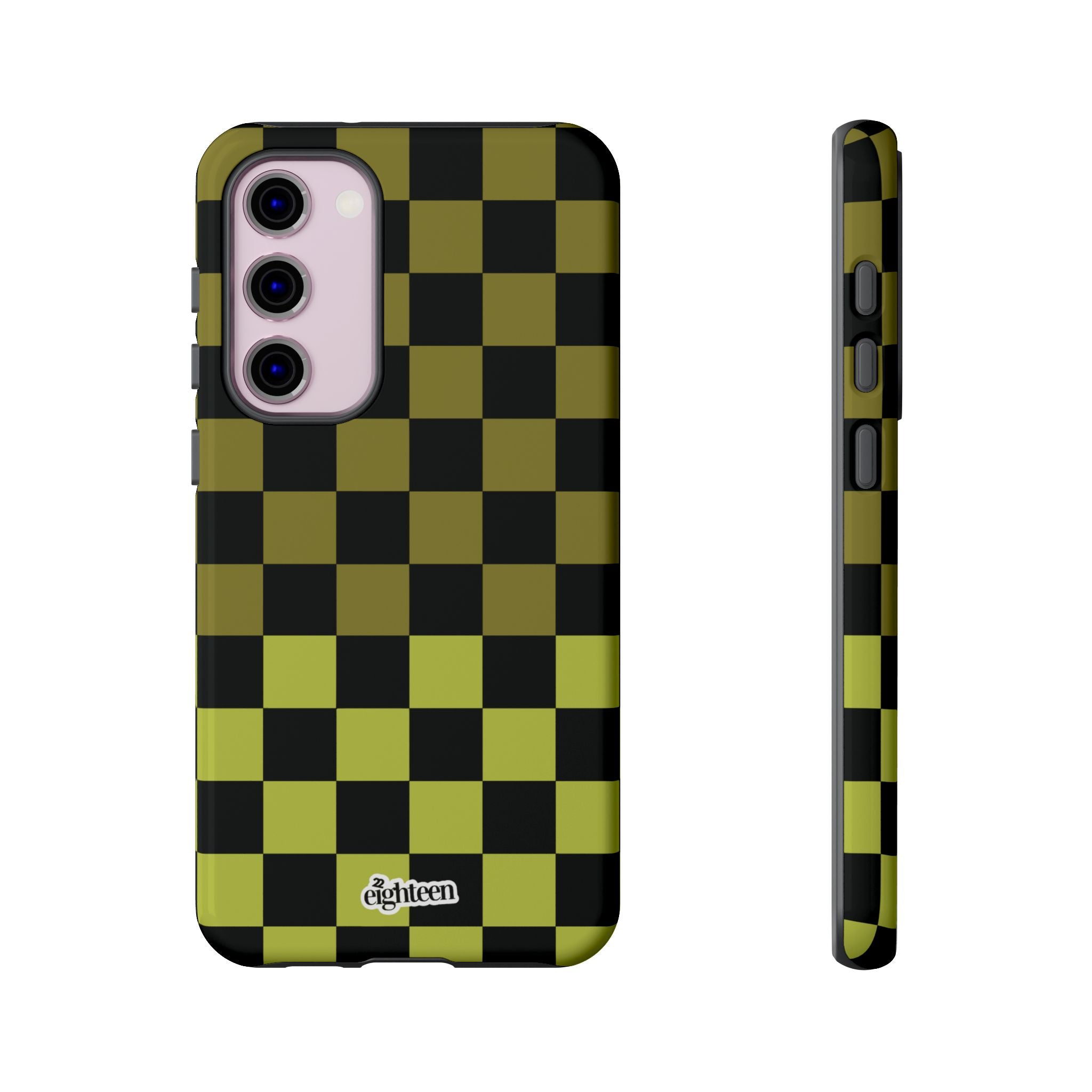 Split the Check Tough Phone Case