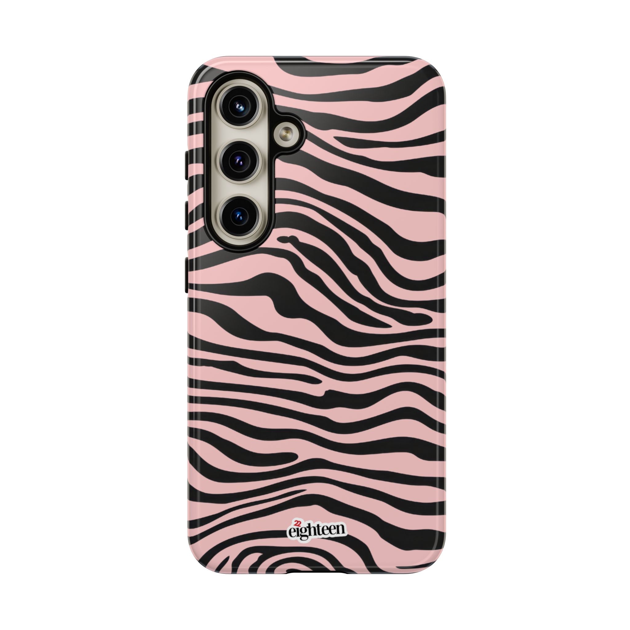 Pink Saharan Stripe Tough Phone Case