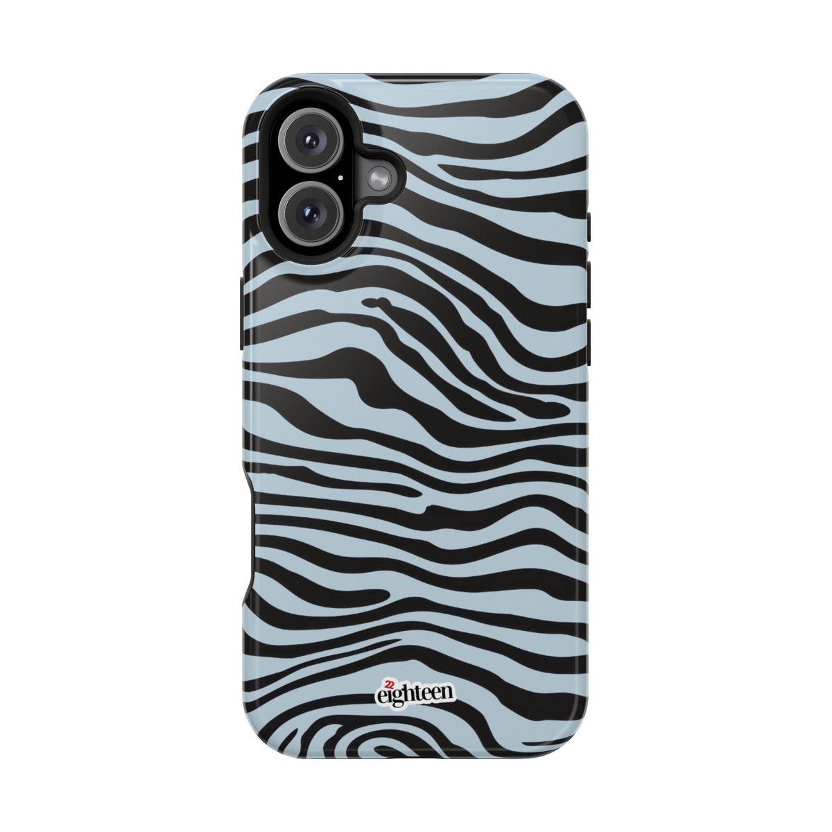 Blue Saharan Stripe MagSafe Phone Case