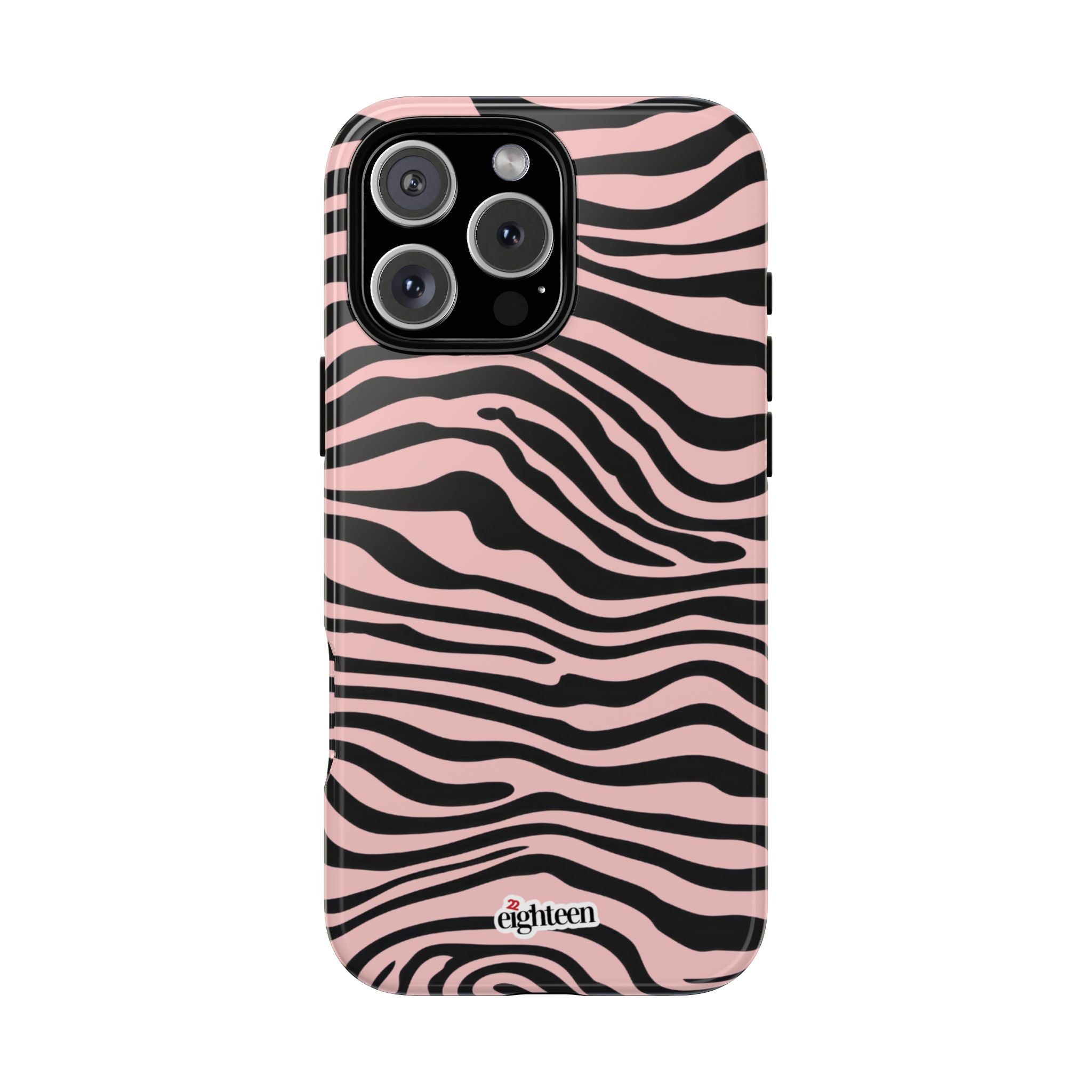 Pink Saharan Stripe Tough Phone Case