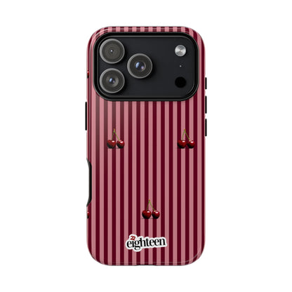 Dark Cherry Tough Phone Case