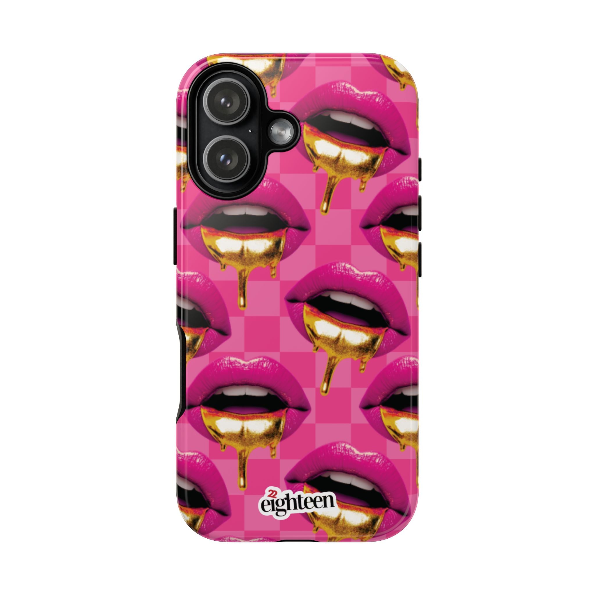 Pink Ms Pouty Tough Phone Case