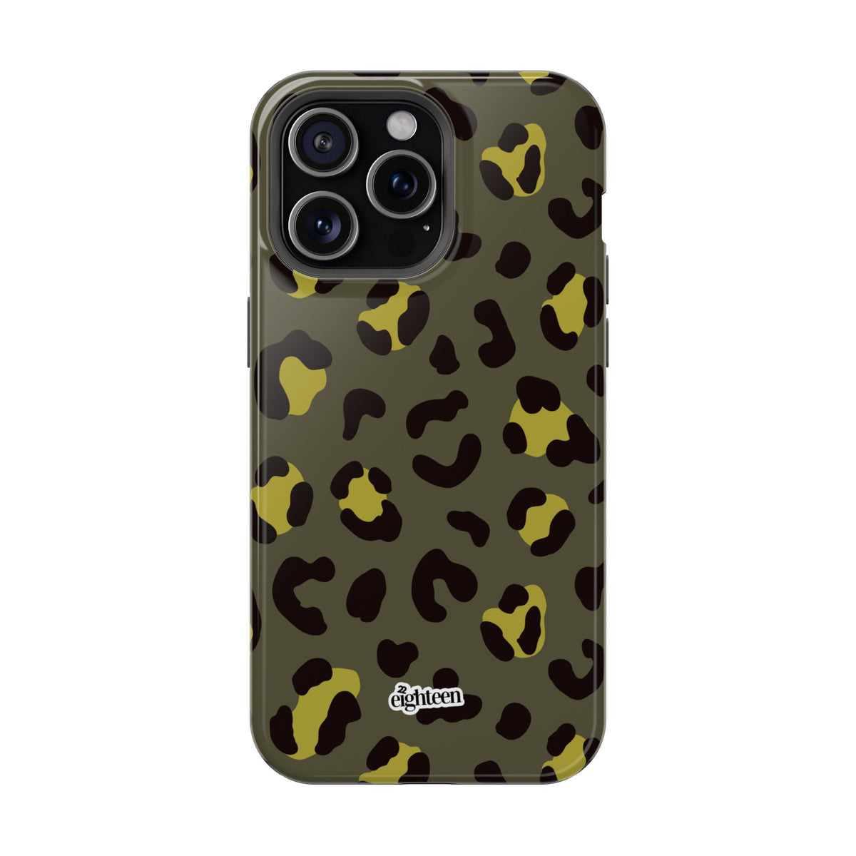 Wild Cat: Olive Twist MagSafe Phone Case