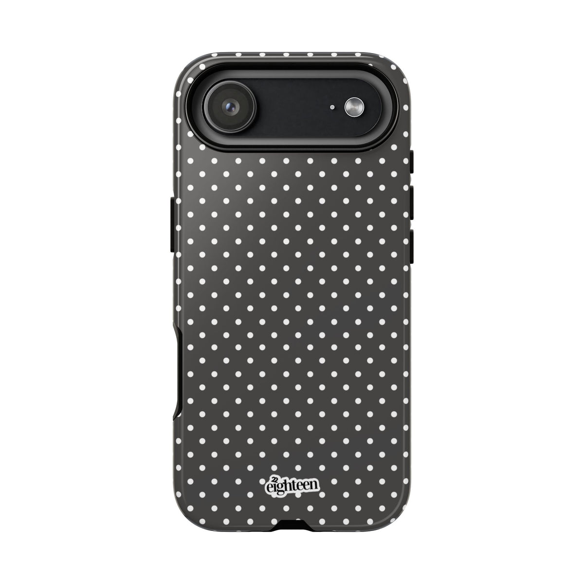 Charcoal Dotty Phone Case