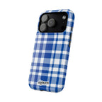 Royal Blue & White Interlude MagSafe Phone Case