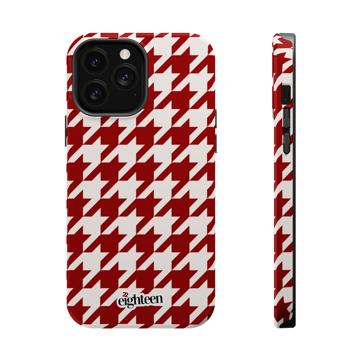 Crimson & Cream Staccato MagSafe Phone Case