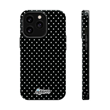Black Dotty MagSafe Tough Case