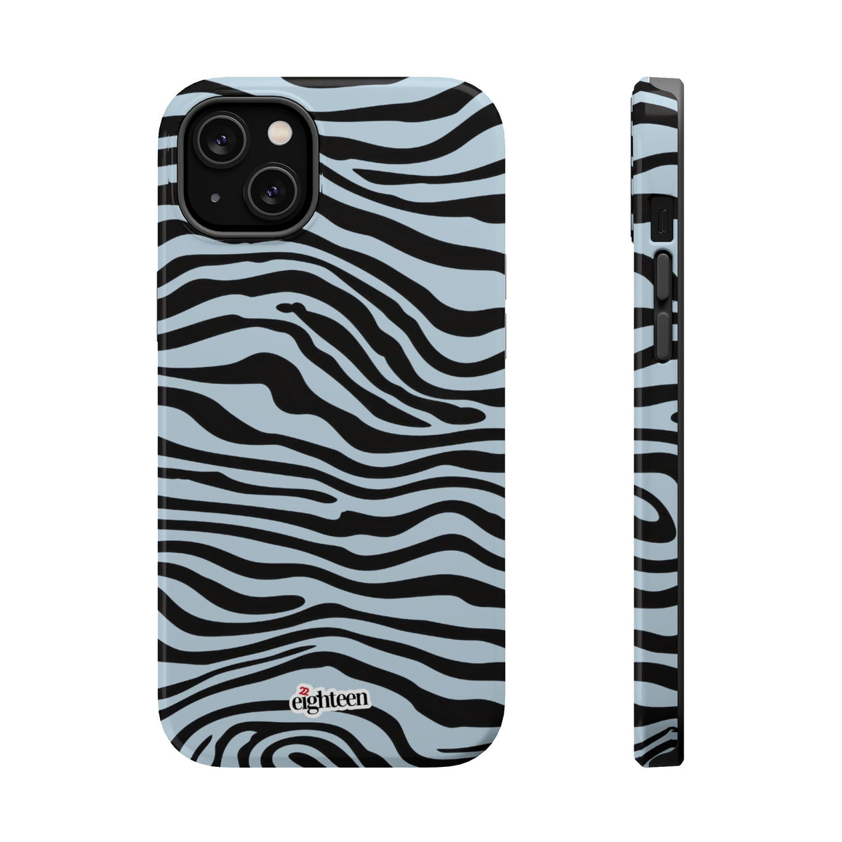 Blue Saharan Stripe MagSafe Phone Case